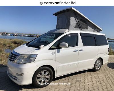 Romahome Toyota Alphard motorhome for sale from 4